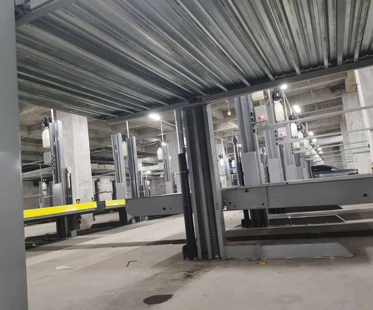 左右橫移機械停車位改造